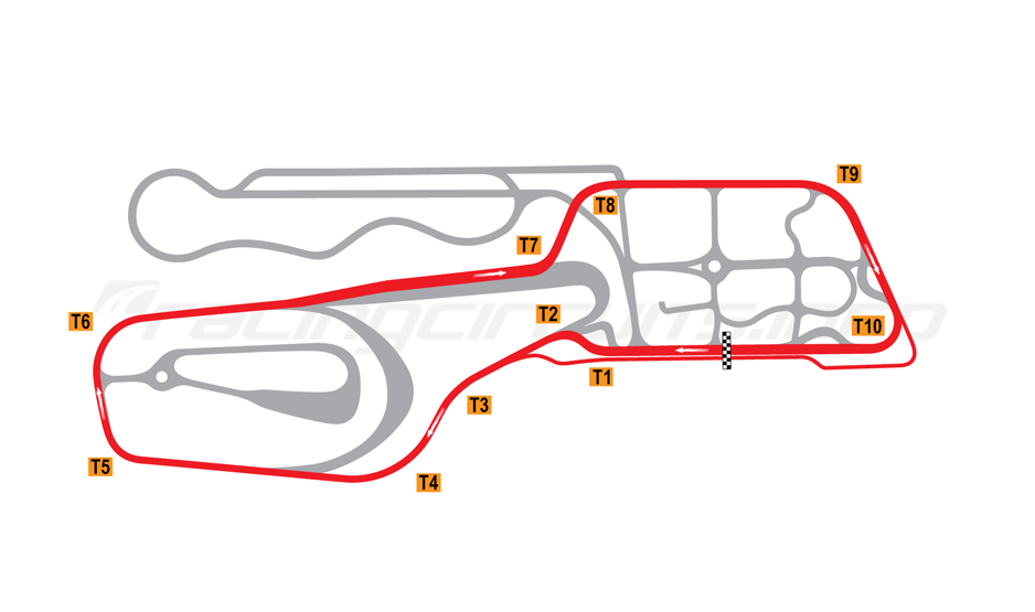 Vålerbanen circuit map